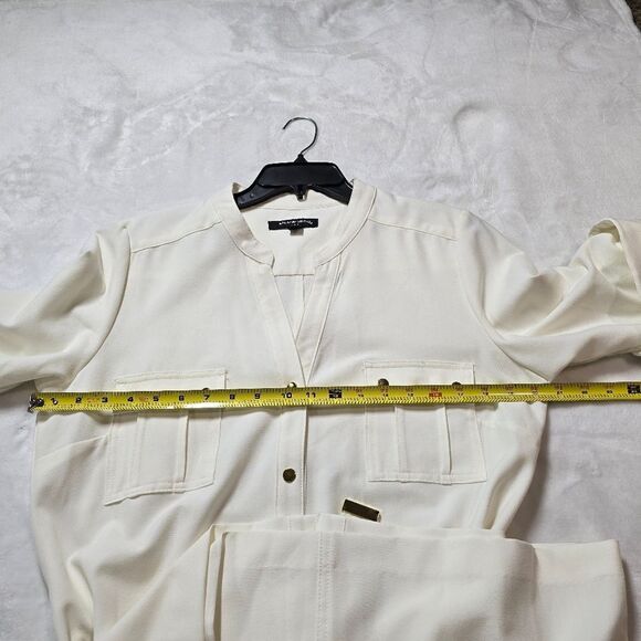 NWOT "Sharagono" dress, size 14, off white. (Light cream) - Picture 12 of 15